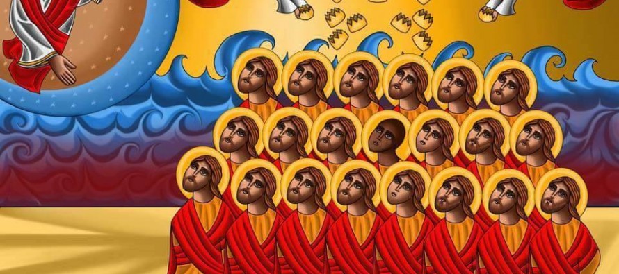 Αναγνωρίσθηκαν ως  Άγιοι από την Κοπτική Εκκλησία οι 21 άνδρες που έσφαξαν οι τζιχαντιστές