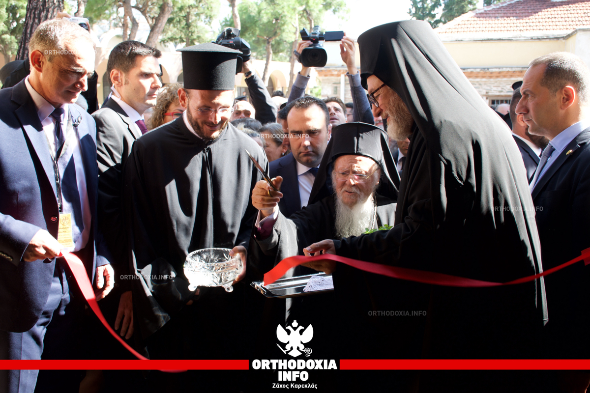 ΟΡΘΟΔΟΞΙΑ INFO | Εγκαίνια της έκθεσης "Το Ημέτερον Κάλλος" από τον Οικουμενικό Πατριάρχη στη Μονή Βλατάδων